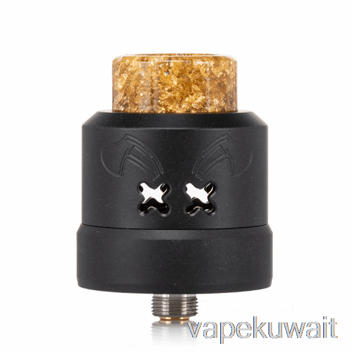 Hellvape Dead Rabbit Max 28mm BF RDA نظام جراب Vape أسود كامل